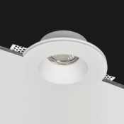 Светильник точечный врезной гипсовый белый MR16 GU10